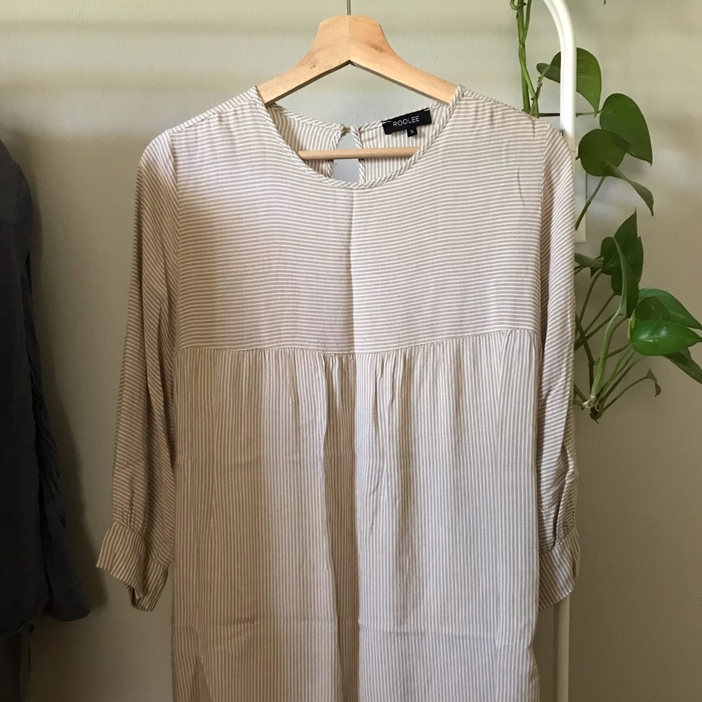 Flowy striped blouse from Roolee